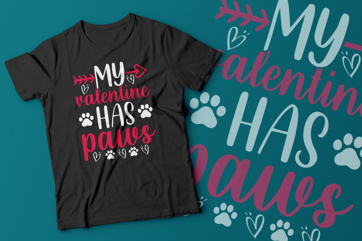 My Valentine has Paws